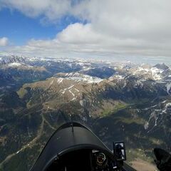 Verortung via Georeferenzierung der Kamera: Aufgenommen in der Nähe von Sèn Jan di Fassa, Trentino, Italien in 3400 Meter